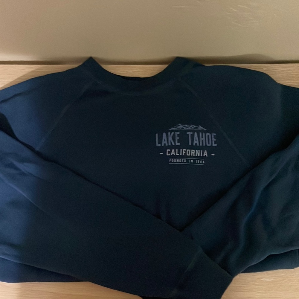 Blue Lake Tahoe Crewneck